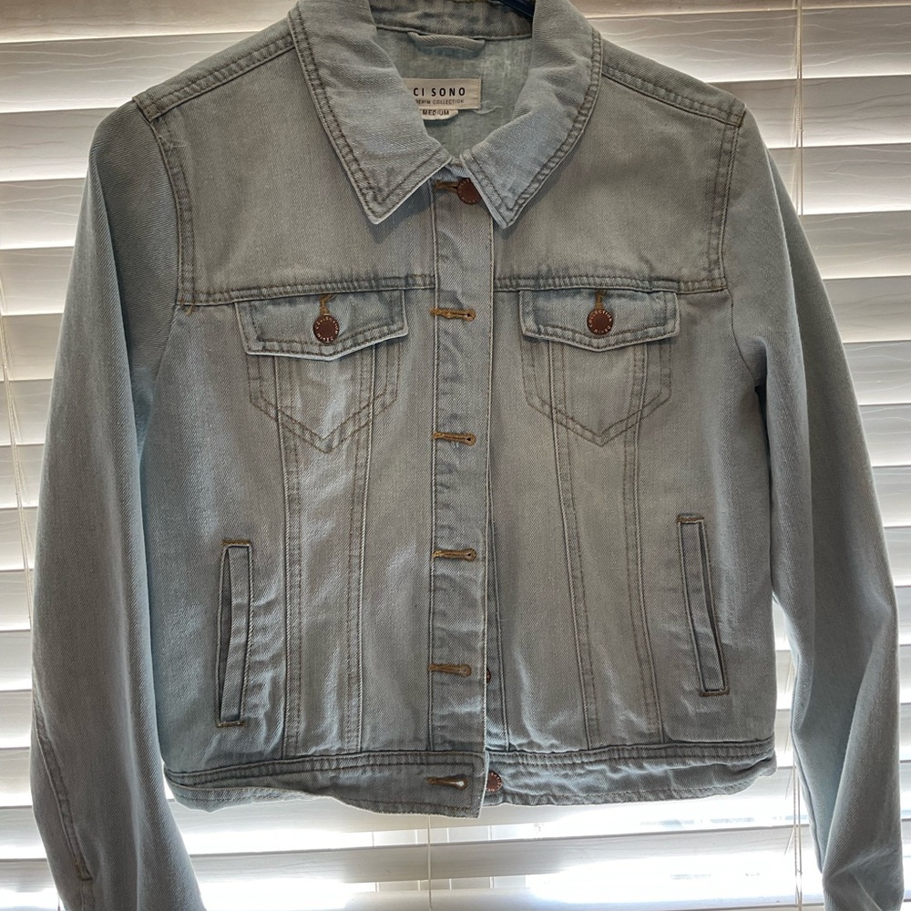 Ci Sono Light Blue Jean Jacket